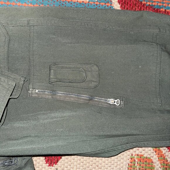 Real USAF Pilot Flight Suit Jumpsuit 70s Vtg CWU-27/P L Reg irlift Vietnam Era - Picture 11 of 12